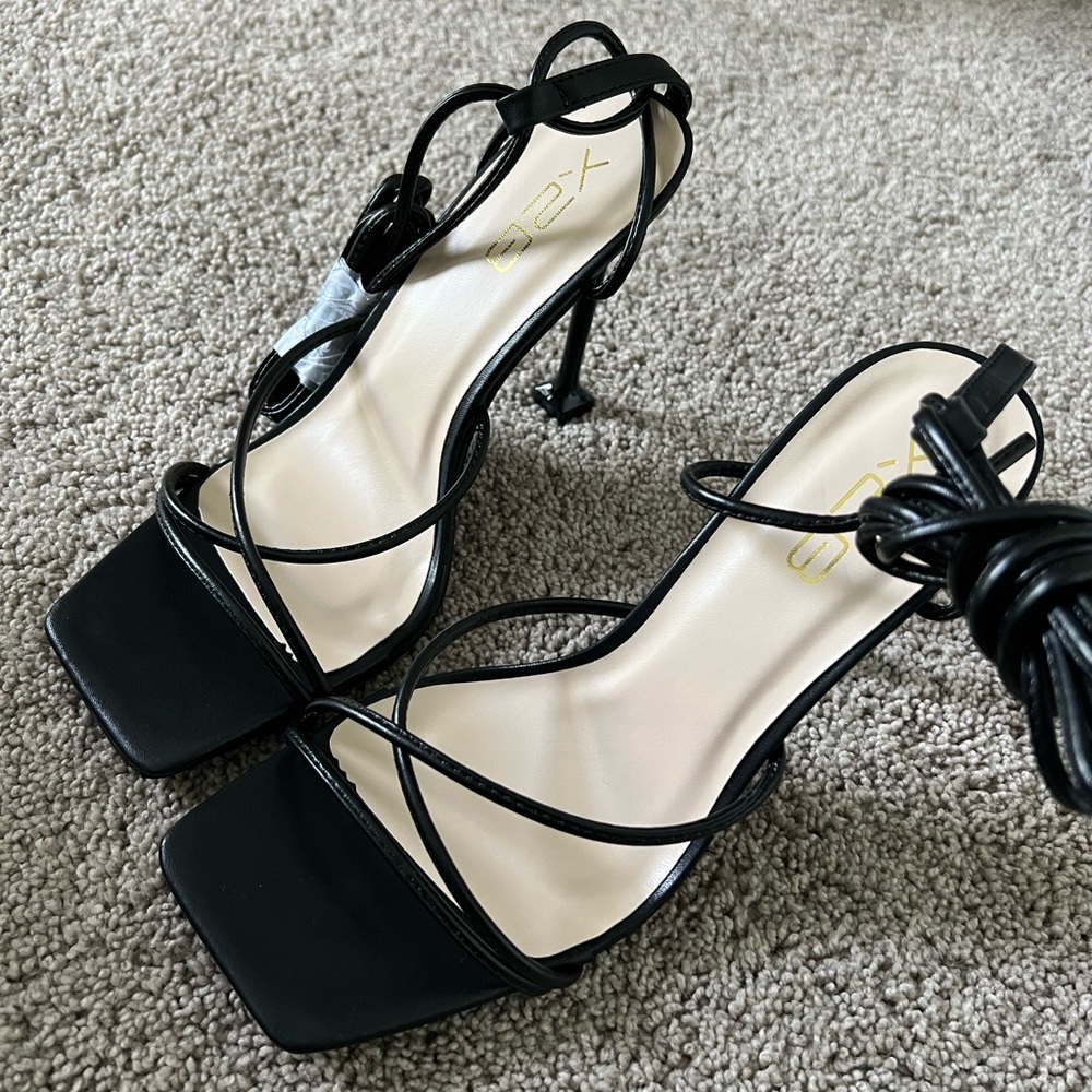 Black heels